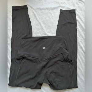 Lululemon Align High Rise 25" Pant with Pockets Leggings Black size 6